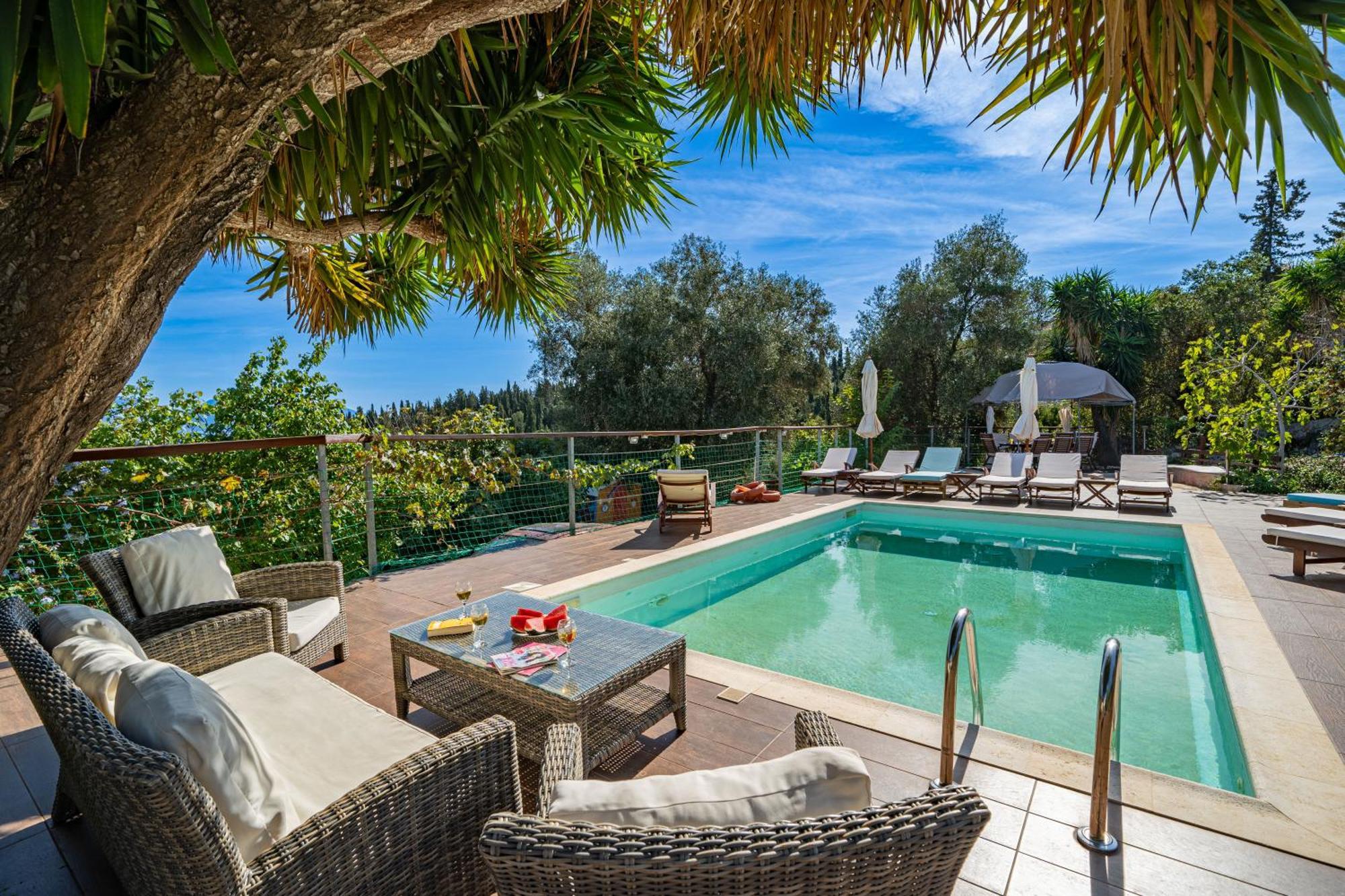 Luxury Stone Villa Fiskardo Exterior photo